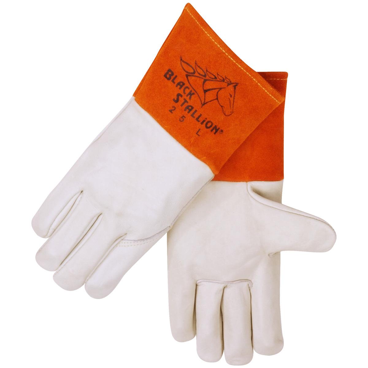 PREMIUM GRAIN COWHIDE MIG GLOVE - Tagged Gloves